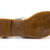 PATRIZIA PEPE Womens Silver Leather Shoes Size 8 5 7-3