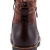 Patrizia Womens Hiking Booties Faux Leather Zipper Comfort-8