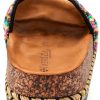 Patrizia Womens Slide Wedges Beaded Cork Wedge Sandals-5