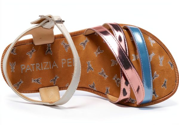PATRIZIA PEPE Girls Leather Shoes Breathable Comfortable-4