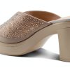 LAVINA Womens Heeled Sandals Crystal Platform Comfort-7