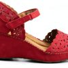 Patrizia Womens Wedge Sandals Vegan Laser Cut Design-5