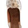 Patrizia Womens Heeled Sandals Flower Design Adjustable-4