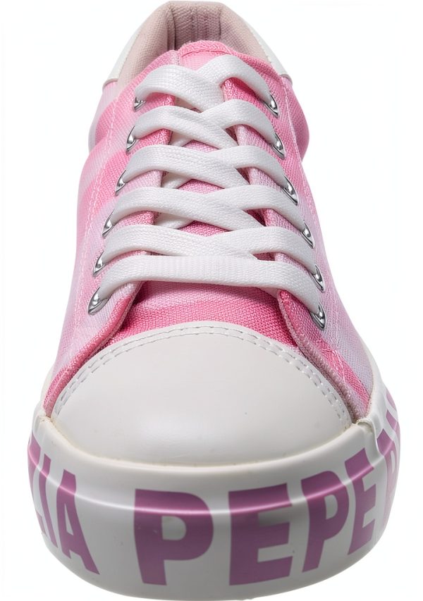 PATRIZIA PEPE Womens Pink Breathable Textile Shoes-1