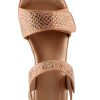 Patrizia Womens Platform Heels Crystal Strap Adjustable-4