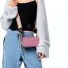 Bee Crossbody Bag Women Pu Leather Two Strap Shoulder Purse-2