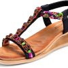 ZURI Womens Platform Sandals Synthetic Slip On Comfort-0