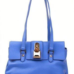 Patrizia Pepe Womens Italian Made Handbag with Dust Bag-0