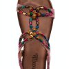 Patrizia Womens Platform Sandals Beaded Stretchy Strap-4