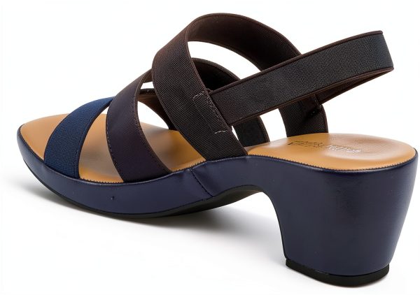 Patrizia Womens Heeled Sandals Metallic Strap Platform Heel-7