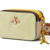 Bee Crossbody Bag Women Pu Leather Small Camera Purse-0
