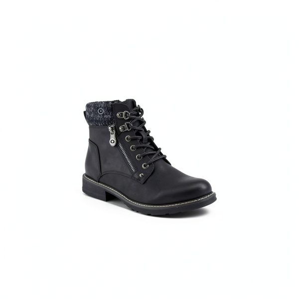Patrizia Womens Hiking Booties Faux Leather Winter Boots-5