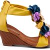 Begonia Womens Platform Sandals Synthetic Upper Zipper-4