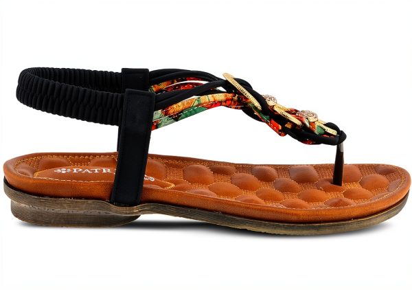 Patrizia Womens T Strap Rhinestone Sandals Comfortable-7