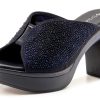 LAVINA Womens Heeled Sandals Crystal Embellishments Platform-1