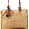 ALVIERO MARTINI Womens Geo Handbag Zip Closure Leather PVC-4
