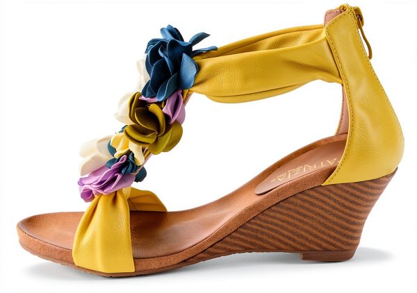 Begonia Womens Platform Sandals Synthetic Upper Zipper-1