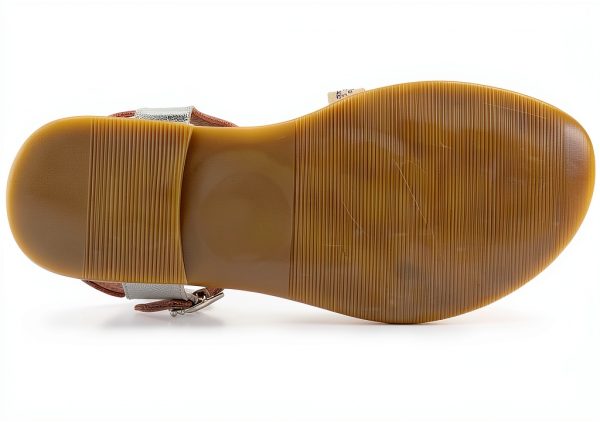 PATRIZIA PEPE Girls Gold Leather Shoes Size 12 Little Kid-3