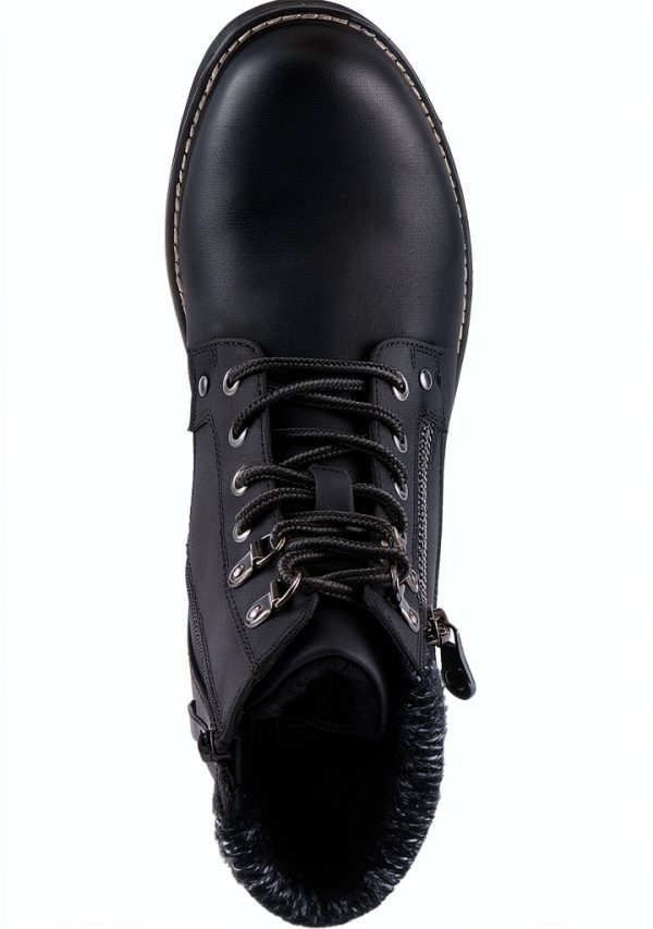 Patrizia Womens Hiking Booties Faux Leather Winter Boots-7