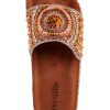 Patrizia Womens Slide Wedges Beaded Cork Sole Sandals-3
