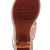 Patrizia Womens Heeled Sandals Metallic Strap Platform Heel-6