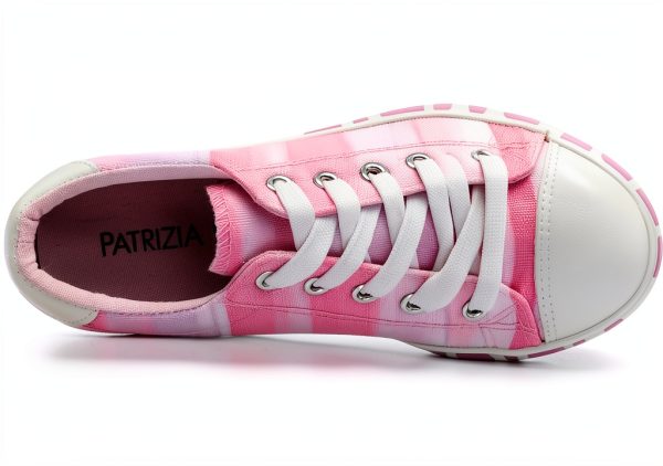 PATRIZIA PEPE Womens Pink Breathable Textile Shoes-4
