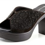LAVINA Womens Heeled Sandals Crystal Embellishments Platform-0