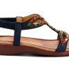 Patrizia Womens Platform Sandals Beaded Stretchy Strap-5