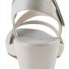 YADIEL Womens Heeled Sandals Crystal Strap Low Block Heel-4