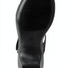 YADIEL Womens Heeled Sandals Crystal Strap Low Block Heel-6