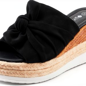 Patrizia Wedge Sandals Knotted Strap Jute Heel Women-0