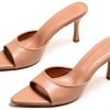 Galonfulty Womens Heeled Sandals Stiletto Patent Leather-0