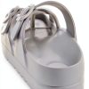 Womens Slide Sandals Double Buckle Arch Support Platform-5