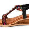 ZURI Womens Platform Sandals Synthetic Slip On Comfort-1