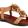 Patrizia Womens Sandals Vegan Leather Skid Resistant-1