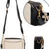 Bee Crossbody Bag Women Pu Leather Small Camera Purse-6