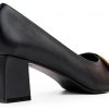 Ann Creek Womens Pumps Chunky Heel Square Toe Faux Leather-2