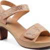 Patrizia Womens Platform Heels Crystal Strap Adjustable-2