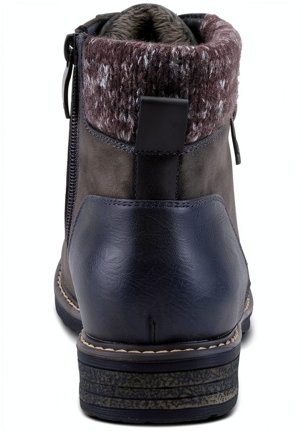 Patrizia Womens Hiking Booties Faux Leather Winter Boots-8