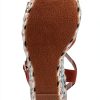 Patrizia SLOANE Wedge Sandals Suede Upper Buckle Closure-7