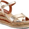 Patrizia Womens Wedge Sandals Suede Straps Adjustable Buckle-1