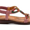 Patrizia Womens Platform Sandals Beaded Stretchy Strap-8
