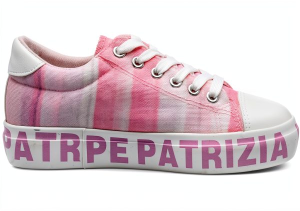 PATRIZIA PEPE Womens Pink Breathable Textile Shoes-5