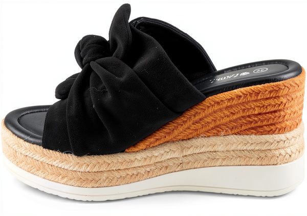 Patrizia Wedge Sandals Knotted Strap Jute Heel Women-3