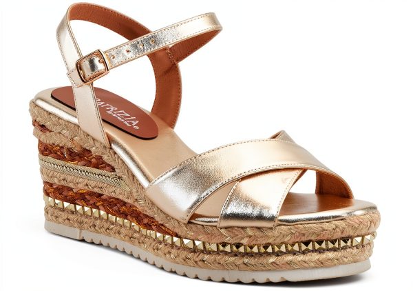 Patrizia Womens Wedge Sandals Suede Straps Adjustable Buckle-8