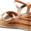 Patrizia Womens Wedge Sandals Suede Straps Adjustable Buckle-7