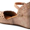 Patrizia Womens Wedge Sandals Laser Cut Vegan Comfort-7
