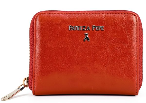 Faux Leather Womens Zipper Bag Two Compartments Solid-0