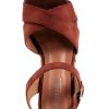 Patrizia SLOANE Wedge Sandals Suede Upper Buckle Closure-4