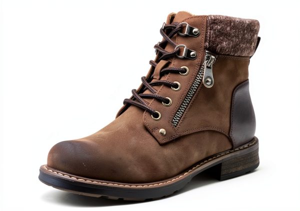 Patrizia Womens Hiking Booties Faux Leather Winter Boots-2